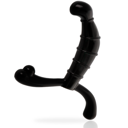 Estimulador Anal Placer Punto P Negro ADDICTED TOYS