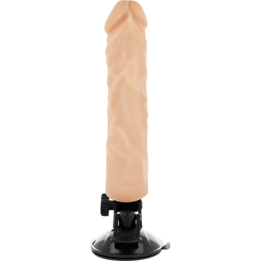 BASECOCK REALISTIC VIBRADOR CONTROL REMOTO NATURAL 21CM - SeXcalofríos - BASECOCK