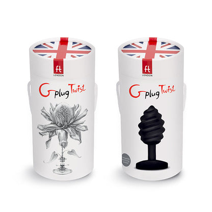 Gplug Twist Con Vibracion Negro - SeXcalofríos - G-VIBE