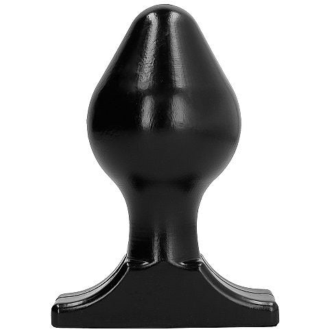 All Black Anal Plug 16X8Cm - SeXcalofríos - ALL BLACK